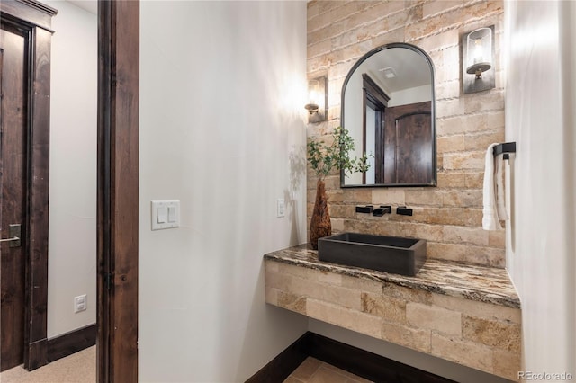 bathroom with sink