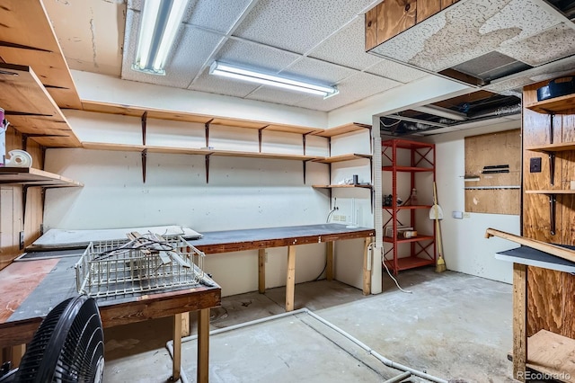 2514 S Elkhart St, Aurora, CO 80014 - basement with a workshop area