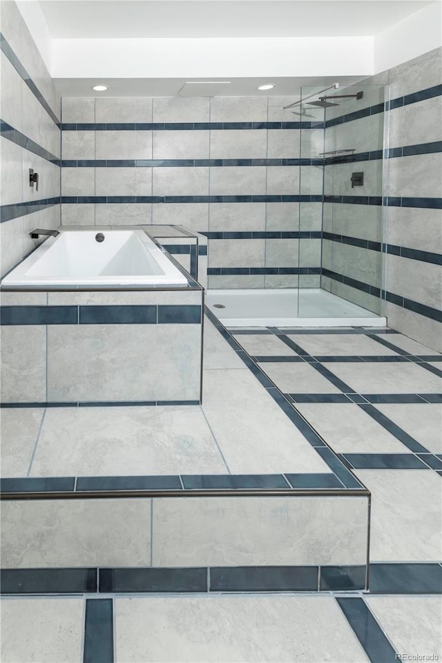 7255 E Quincy Ave Unit 205, Denver, CO 80237 - full bath with a bath and tiled shower