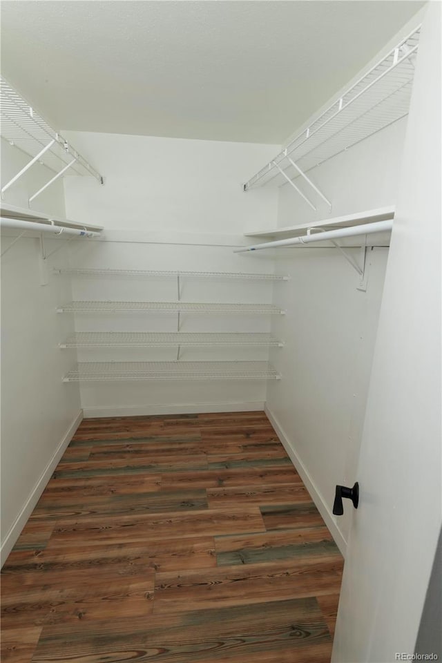 7255 E Quincy Ave Unit 205, Denver, CO 80237 - spacious closet featuring wood finished floors