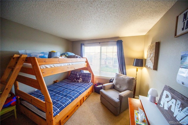 9950 Sydney Ln, Highlands Ranch, CO 80130 - bedroom featuring a textured ceiling and carpet
