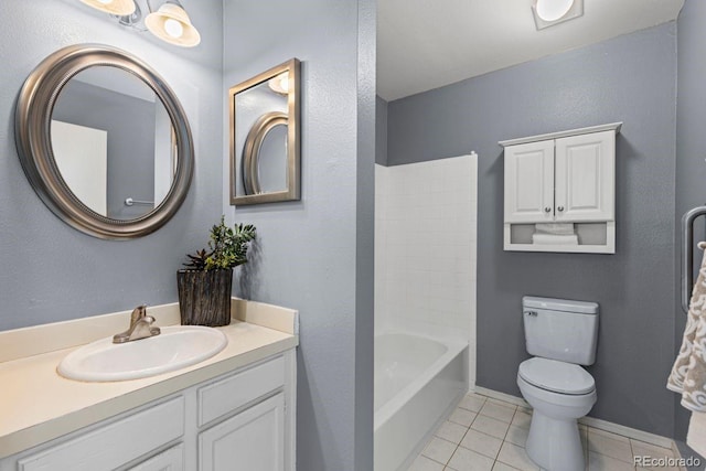 10212 W 80th Dr Unit C, Arvada, CO 80005 - full bathroom featuring tile patterned flooring, vanity, and shower / tub combination