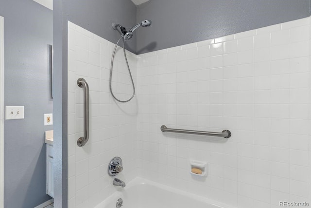 10212 W 80th Dr Unit C, Arvada, CO 80005 - full bathroom featuring tub / shower combination and vanity