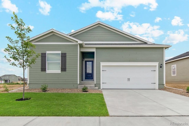 2164 Alyssa St, Fort Lupton, CO 80621 - single story home with a front lawn, driveway, and a garage