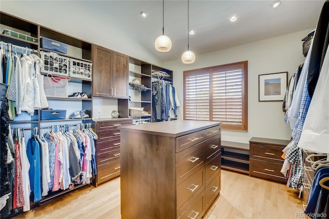 9451 Desert Willow Trl, Highlands Ranch, CO 80129 - walk in closet featuring light wood-type flooring