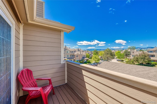 4760 S Wadsworth Blvd Unit 302, Littleton, CO 80123 - balcony featuring a residential view