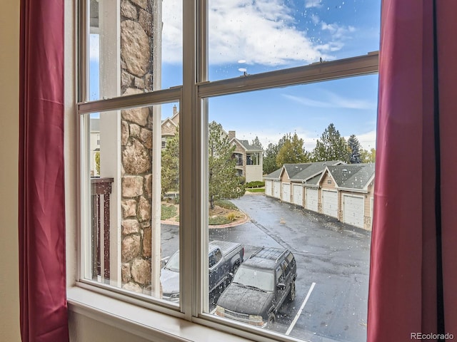 entryway with plenty of natural light