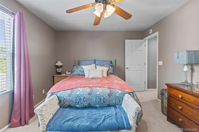 11062 Gaylord St, Northglenn, CO 80233 - carpeted bedroom with baseboards and ceiling fan