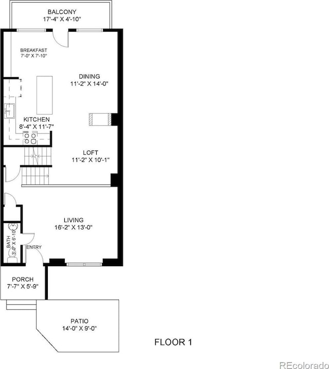 2560 Concord Cir, Lafayette, CO 80026 - view of property floor plan