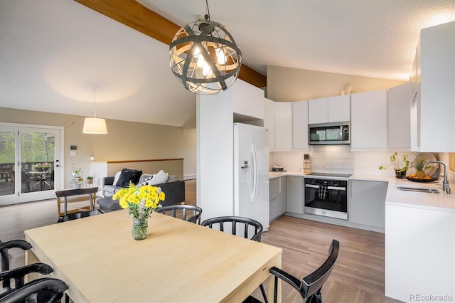 1194 Camp Eden Rd, Golden, CO 80403 - dining space with light wood-style floors