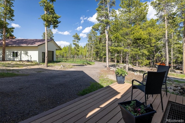 1194 Camp Eden Rd, Golden, CO 80403 - view of deck