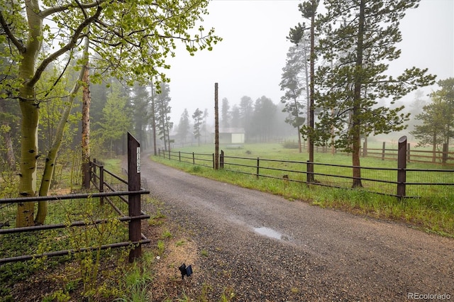 1194 Camp Eden Rd, Golden, CO 80403 - view of road featuring a rural view
