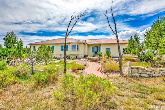 view of back of property