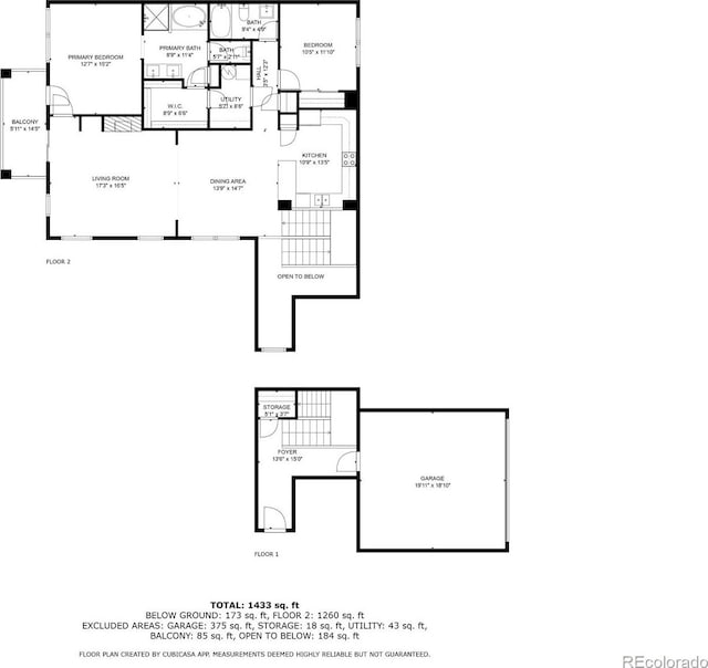 floor plan / room layout