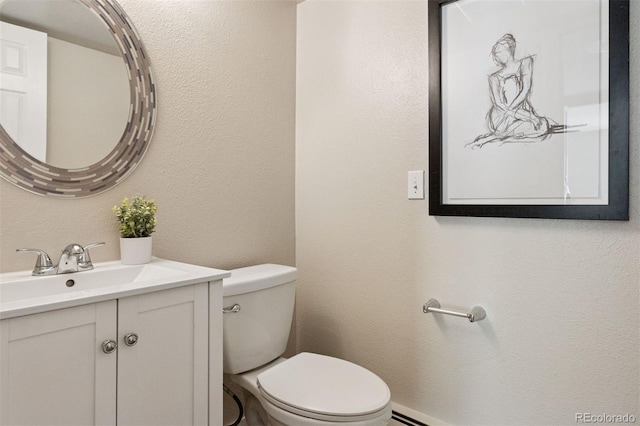 1931 Foothills Rd, Golden, CO 80401 - half bathroom with toilet and vanity