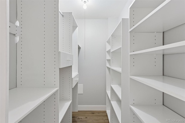 480 S Marion Pkwy Unit 802, Denver, CO 80209 - spacious closet with wood finished floors