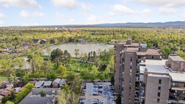480 S Marion Pkwy Unit 802, Denver, CO 80209 - bird's eye view of a large body of water and a heavily wooded area