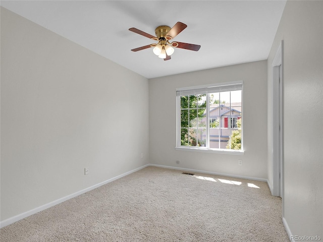 1288 S Beeler Ct, Denver, CO 80247 - empty room with carpet floors and a ceiling fan