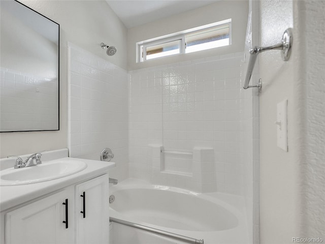 1288 S Beeler Ct, Denver, CO 80247 - full bathroom featuring  shower combination and vanity