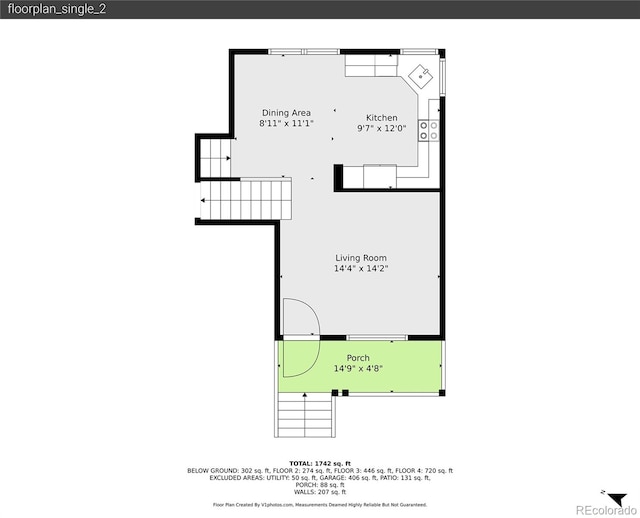 1288 S Beeler Ct, Denver, CO 80247 - view of floor plan / room layout
