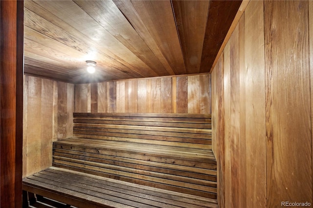 view of sauna / steam room