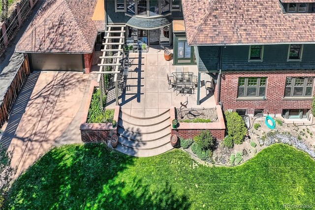 aerial view