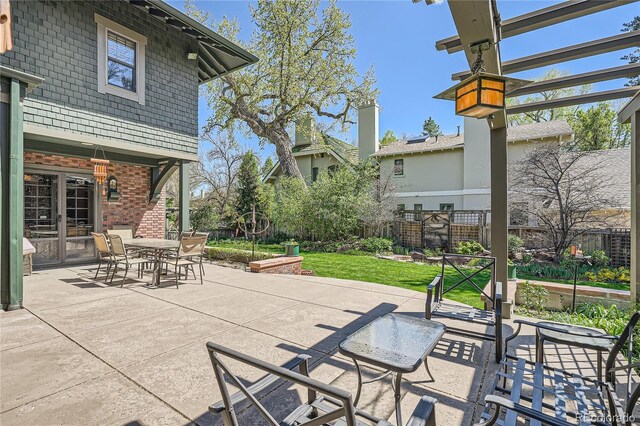 view of patio / terrace with outdoor dining area