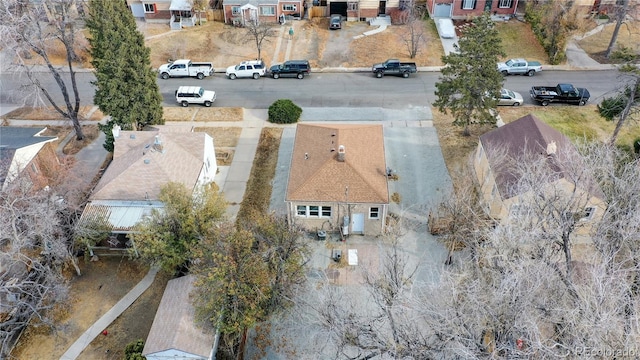 birds eye view of property featuring a residential view