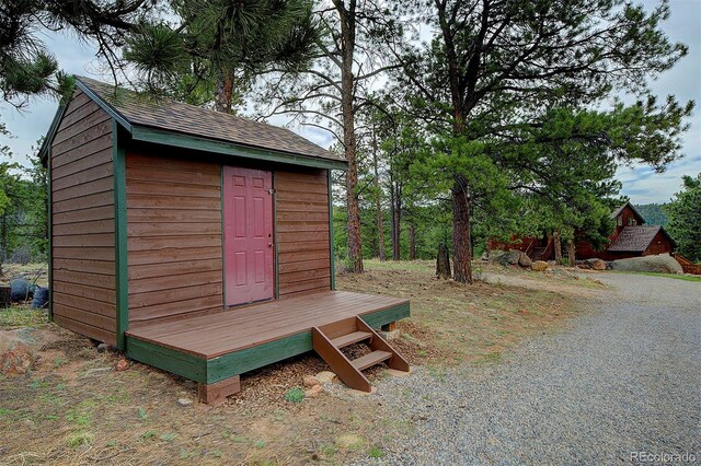 114 Star Ln, Bailey, CO 80421 - view of shed