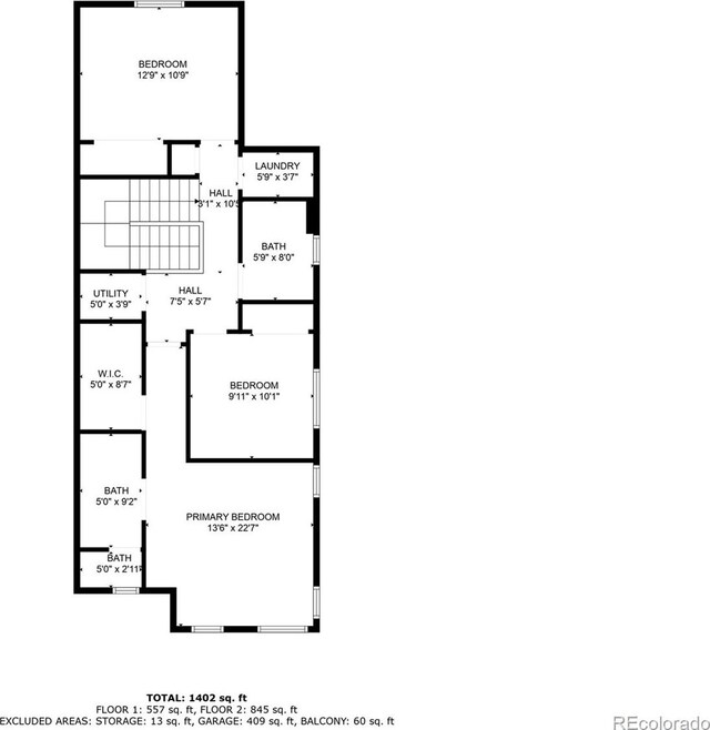 2449 Foerster Grass Vw, Colorado Springs, CO 80915 - floor plan