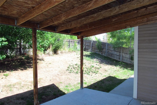 2517 S Genoa St, Aurora, CO 80013 - fenced backyard featuring a patio area
