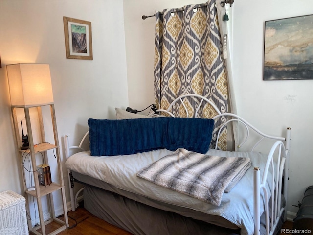 5350 Primrose Ln, Denver, CO 80221 - bedroom featuring wood finished floors and baseboards