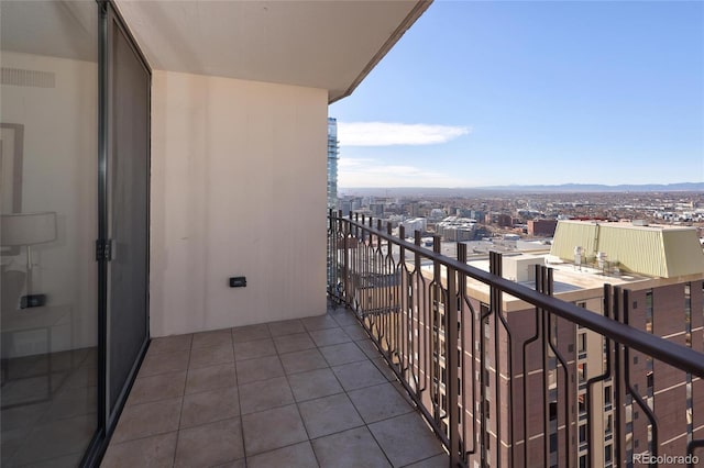 balcony with visible vents