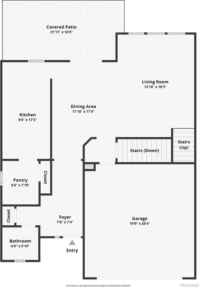 1168 Elbridge Dr, Elizabeth, CO 80107 - room layout