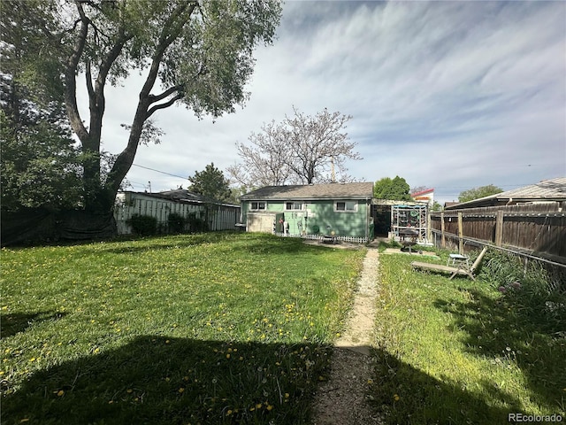 260 Sheridan Blvd, Denver, CO 80226 - view of yard featuring an outdoor structure