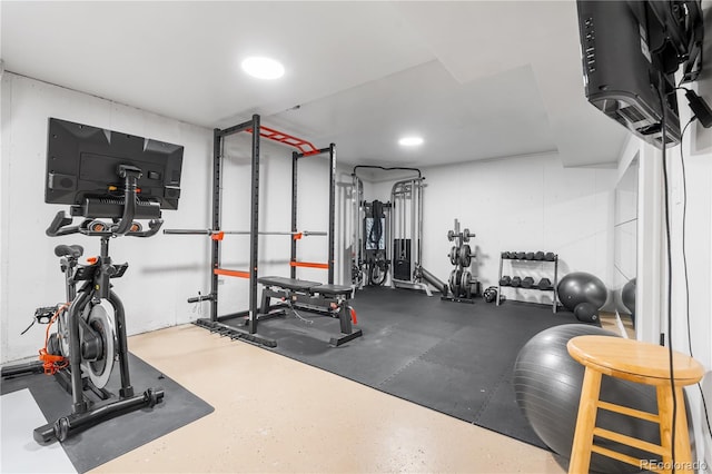 3103 W Bellewood Dr, Englewood, CO 80110 - view of workout area
