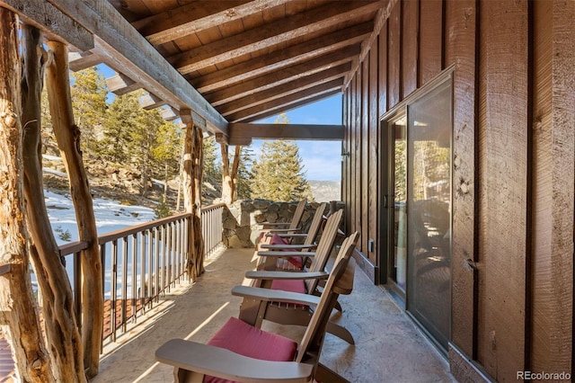 142 Outpost Ln, Evergreen, CO 80439 - view of balcony