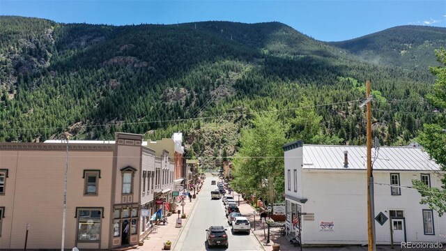 401 Rose St, Georgetown, CO 80444 - mountain view featuring a forest