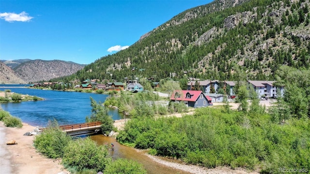 401 Rose St, Georgetown, CO 80444 - water view featuring a mountainous background