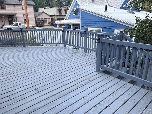 401 Rose St, Georgetown, CO 80444 - view of wooden terrace