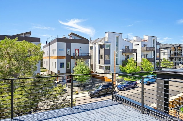 1238 N Tennyson St, Denver, CO 80204 - balcony with a residential view