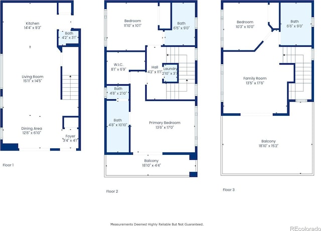1238 N Tennyson St, Denver, CO 80204 - floor plan