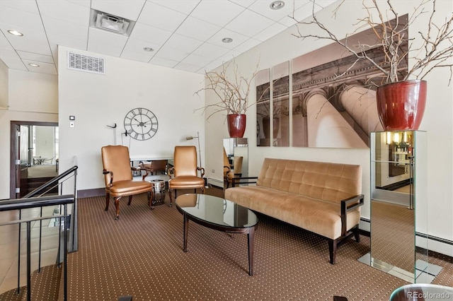 community lobby featuring visible vents