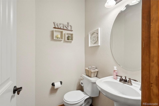 641 Denali Ct, Windsor, CO 80550 - half bath with a sink and toilet