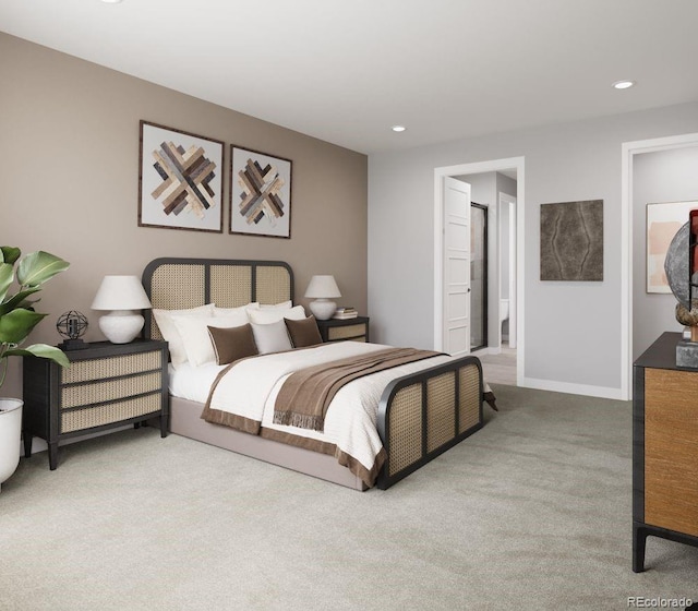17055 W 92nd Loop, Arvada, CO 80007 - carpeted bedroom with recessed lighting and baseboards