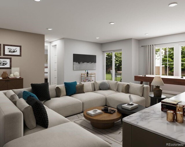17055 W 92nd Loop, Arvada, CO 80007 - living area featuring recessed lighting