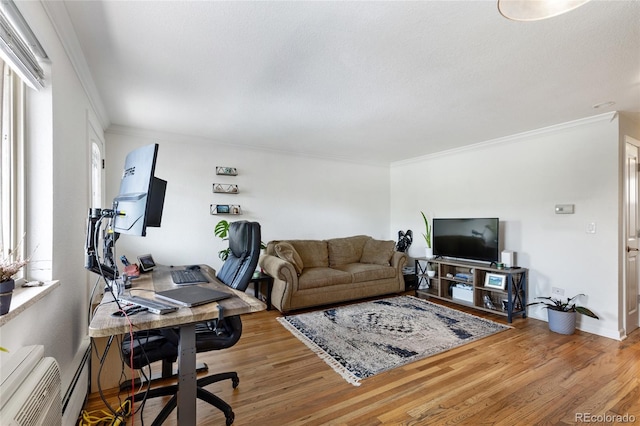 529 N Washington St Unit 304, Denver, CO 80203 - office space with crown molding and wood finished floors