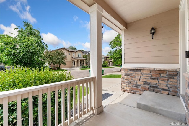 3565 E 141st Dr, Thornton, CO 80602 - porch featuring a residential view