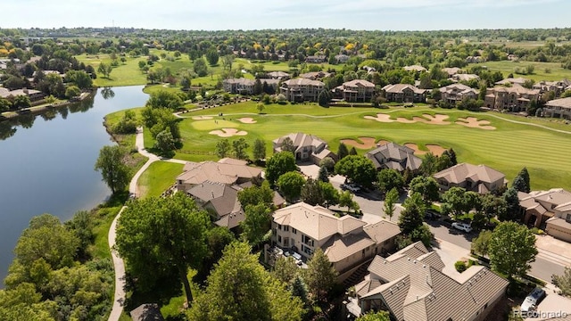 2535 W 115th Dr, Westminster, CO 80234 - aerial perspective of suburban area with a large body of water and a golf club
