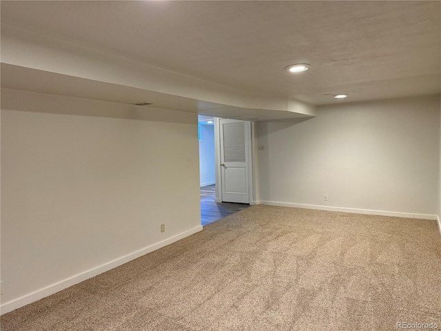 1906 Larkspur Dr, Fort Collins, CO 80521 - interior space with baseboards and dark colored carpet